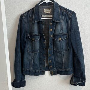 Current/Elliott Dark Blue Jean Jacket